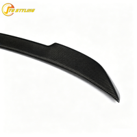 Aileron arrière en fibre de carbone style CS pour BMW F82 M4 2014-ON, aileron de coffre, accessoires extérieurs, kit carrosserie