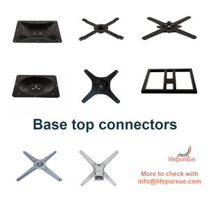 Lifepursue Base de poteau à bec en fonte pour table à manger et table basse - Product Image 3