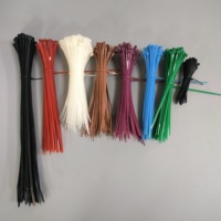 Bridas de nailon 66 autoblocantes con gancho y bucle para montaje con tornillo, organizador de cables electrónicos, peine para cables, uso en juguetes y horticultura, ecológico, ROHS