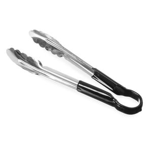 HENDI 250mm Black <b>Serving</b> <b>Tongs</b> for Hotels and Restaurants - Product Image 1
