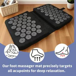 Tapis de pied de massage pliable d'acupression avec 33 saillies douces en forme d'aiguille pour un massage précis des <span class=keywords><strong>points</strong></span> d'acupuncture - Product Image 3