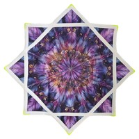 Produits de festival à motifs géométriques personnalisables, UV et phosphorescents, série Flowstar pour événements et fêtes, Dapo Star