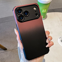 Nouvelle Coque de Téléphone Mobile Dégradée Givrée pour iPhone 18 17 16 15 14 13 12 Pro Max, Étui Antichoc pour Téléphone Portable