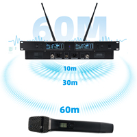 Microphone sans fil portable Shunyin SY03 avec affichage de la fréquence, qualité professionnelle pour karaoké et scène