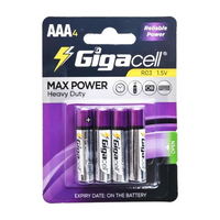 Factory Direct Carbon Zinc 1,5 V UM4 R03 AAA Tamaño MAX Power Heavy Duty Dry Cell para juguetes/relojes/controles remotos
