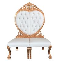 Sillón de Pedicura Grande de Acrílico, Estilo Barroco, con Respaldo Alto, Color Blanco Antiguo, Tipo Trono Real