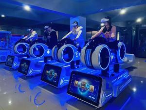 เครื่องเล่นเกมมอเตอร์ไซค์จำลองการขับขี่ VR แบบเสมือนจริง 3 มิติ สำหรับเล่นในร่ม - Product Image 6