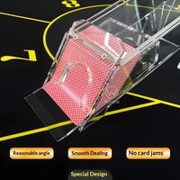 CTSOK Baccarat Poker Card Boot & Box Set Transparent 8 Decks Made in China No Material
