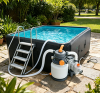 Nouveauté : Piscine gonflable géante sur mesure, idéale pour la relaxation des adultes, les bains froids et les jeux aquatiques en plein air