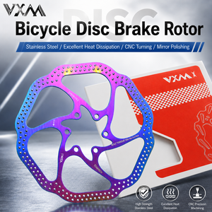 Rotor de Freio a Disco VXM 44mm em Aço Inoxidável de Alta Resistência com Dissipação de Calor e Polimento CNC para Bicicletas MTB e de Estrada - Product Image 1