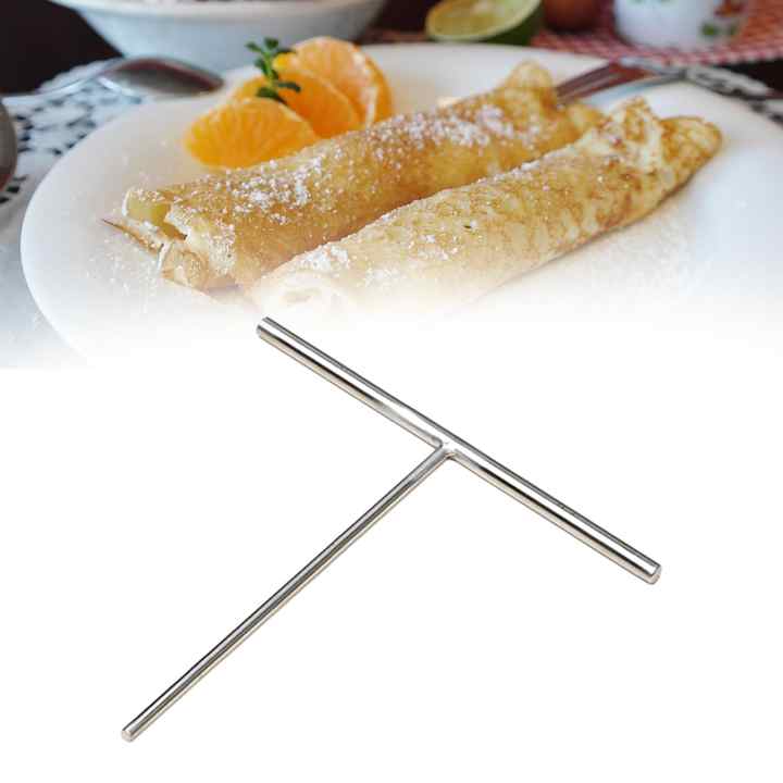 Large T-Shaped Crepe Spreader Dessert Tools Kitchen Gadgets for Restaurant Stall Batter Spreader