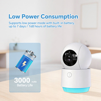 Monitor para Bebés Wistino de 4MP y 5 Pulgadas, Monitor para Bebés con Video de Alta Calidad, Detección de Llanto, Pantalla con 40 Horas de Duración de Batería