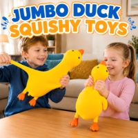 Nouveau jouet anti-stress en forme de canard en TPR, super mignon, taille jumbo 36cm*16.5cm, pour les enfants de 5 à 7 ans et tous les âges