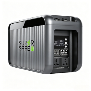 สถานีไฟฟ้าพกพาแบบเรียงซ้อนได้ 3.2V 280Ah 896Wh มาตรฐาน IP65 แบตเตอรี่ LiFePO4 ช่องจ่ายไฟ AC 300W ชาร์จเร็ว เครื่องกำเนิดพลังงานแสงอาทิตย์ Ho SUPSRSAFE - Product Image 3