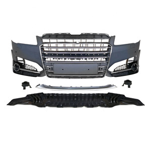 <span class=keywords><strong>Pare</strong></span>-chocs avant de style S8 pour Audi A8 S8 2015 2016 2017 2018, kits de carrosserie automobile avec calandre noire - Product Image 1