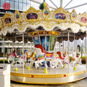 Giostra Elettrica da Esterno di Lusso per Parchi Divertimento, <span class=keywords><strong>Giostre</strong></span> a Cavallo, Carosello per Fiere in Vendita - Product Image 1