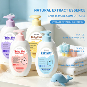 Marca Privada, Champú y Gel de Ducha 2 en 1 <span class=keywords><strong>para</strong></span> Bebés, Fórmula Sin Lágrimas, 750 ml, Reparador, Fabricante, Cuidado del Bebé, Personalizado, Más Vendido - Product Image 4