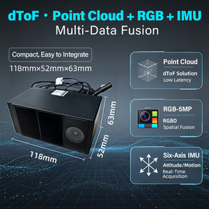 Module de caméra active de perception 3D avec fusion RGBD+IMU en temps réel, LiDAR DToF et caméra de profondeur pour robot, AGV, SLAM, ADAS - Product Image 4