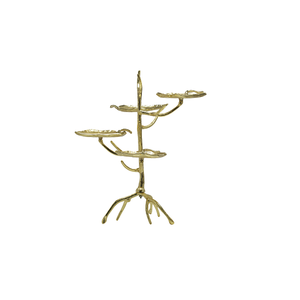 Candelabro de Metal decorativo para decoración del hogar moderno para sala de estar, candelabros de nuevo diseño elegante, artículo de uso de vajilla - Product Image 1