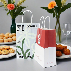 <strong>Giant</strong> Xxl Paper Bags for <strong>Pasta</strong> Kids Paper Lunch Bag Customised Carrier Hamburger Bread Hot Dog Packaging Food Paper Bag - Product Image 4