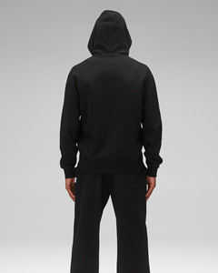 Sudadera con Capucha Personalizada de Alta Calidad, 100% Algodón Lavado, con Cierre, Transpirable, de Forro Polar, 380g, para Uso en Exteriores en Todas las Estaciones, para Hombre, con Logotipo Personalizado - Product Image 4