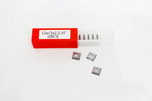 35° Square Turning Insert 12×12×2.2mm for CNC <b>Lathe</b>, Medium & Heavy Duty Turning Operations - Product Image 3