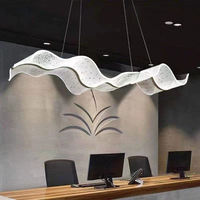 Lustres décoratifs modernes de luxe en forme de streamers BGST, éclairage pour hôtel, salon, luminaire suspendu en acrylique LED