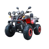 Moto tout-terrain à essence 150cc Big Bull à quatre roues pour la plage, fabriquée en Chine