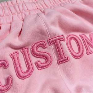 Conjunto de Sudadera con Capucha y Pantalones Deportivos de 2 Piezas con Cierre, Estilo Urbano, con Logotipo Bordado Personalizado y Efecto Desgastado, para <span class=keywords><strong>Mujer</strong></span> - Product Image 3