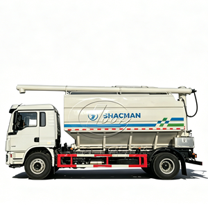 Camión cisterna Shacman para transporte de alimentos, diésel, transmisión manual, Euro 5, nuevo vehículo de transporte de materiales agrícolas, camión chino. - Product Image 1