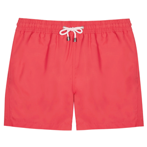 Shorts de bain en polyester de haute qualité avec cordon de serrage, 100 % polyester respirant, vêtements décontractés pour hommes, logo personnalisé - Product Image 3