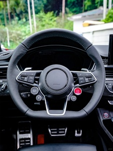 Accessoires de voiture personnalisés Volant pour <span class=keywords><strong>Audi</strong></span> A6 A7 A8 S6 S7 S8 C8 2018 2019 2020 2021 2022 <span class=keywords><strong>2023</strong></span> - Product Image 5