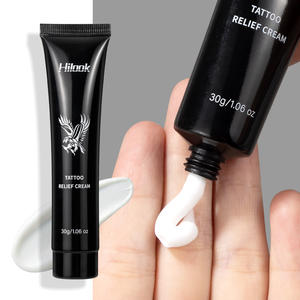 Crème hydratante apaisante pour soins après tatouage, marque privée, usage professionnel, TATTOO RELIEF CREAM - Product Image 3