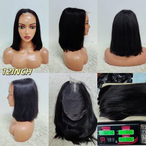 Letsfly Promoción al por Mayor, Peluca Bob SDD 12A de 8 y 14 Pulgadas, Cierre de Encaje 2x6, Pelucas de Cabello Humano 100% para Mujeres, Cabello Brasileño - Product Image 4