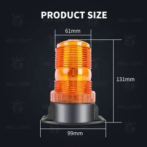 Vehicles Bus Car Boat Waterproof IP65 Emergency Hazard LED Amber Strobe <b>Light</b> - Product Image 3