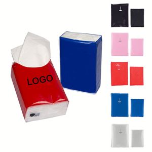 Custom Logo Printed 3ply Mini Pack <b>Tissue</b> <b>Paper</b> Soft Good Price Facial <b>Tissue</b> Handkerchief Pocket <b>Tissue</b> - Product Image 1