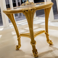 Luxueux canapé italien fait à la main Royal sculpté bois Design Table basse meubles de salon ensembles de canapés sectionnels