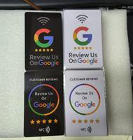 NFC Google TARJETA DE PVC portátil impermeable resistente a la intemperie etiquetas de Control DE ACCESO personalizadas NTAG213 NTAG215 NTAG216 Revisión de medios para revisión