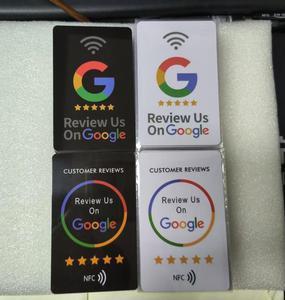 NFC Google TARJETA DE PVC portátil impermeable resistente a la intemperie etiquetas de Control DE ACCESO personalizadas NTAG213 NTAG215 NTAG216 Revisión de medios para revisión - Product Image 2