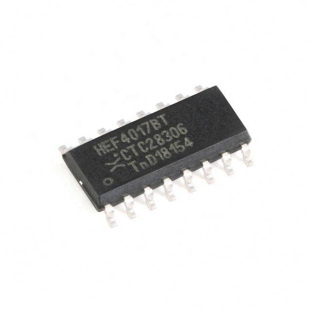 HEF4017BT,653 SOIC-16 Grade 5 Johnson Counter/Decimal Counter