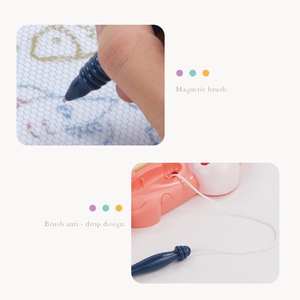 Tavolo da disegno magico magnetico Unisex di vendita calda per bambini in plastica può strofinare bordo per età da 5 a 7 anni - Product Image 4