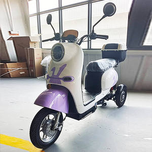 Adult Tricycle 48V Three-Wheel Passenger E-Trike, 3 Wheel Mobility Scooter for Daily Commuting and Use - Product Image 2