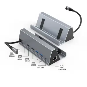7 in 1 Hub Typ C zu HDMI Adapter Docking station für MacBook und andere Laptops Handy USB C Hub 40% Rabatt auf