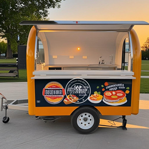 <span class=keywords><strong>Remolques</strong></span> de Comida Móviles Mini Personalizados en Rosa Intenso 2026, Totalmente Equipados, Camiones de Comida Rápida en Venta en EE. UU. - Product Image 1