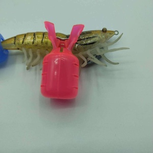 Porta Ganci da Pesca in Legno Portatile per Gamberi, Calamari e Ami da Pesca, con Clip e Custodia Protettiva per Ami a Ombrello, per Acqua Salata - Product Image 2