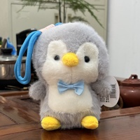 Porte-clés en peluche personnalisé avec logo, jouet en peluche mignon et doux, breloque de sac, mini poupée en peluche, fournisseur en gros