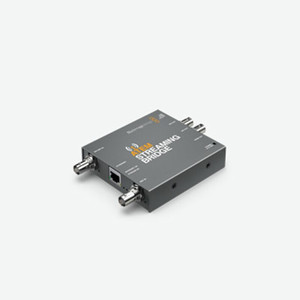Convertidor de Video Blackmagic Design ATEM Streaming Bridge para Transmisión en Vivo, Distribuidor de Señal Metálico con Función de Conversión y Conmutación - Product Image 1