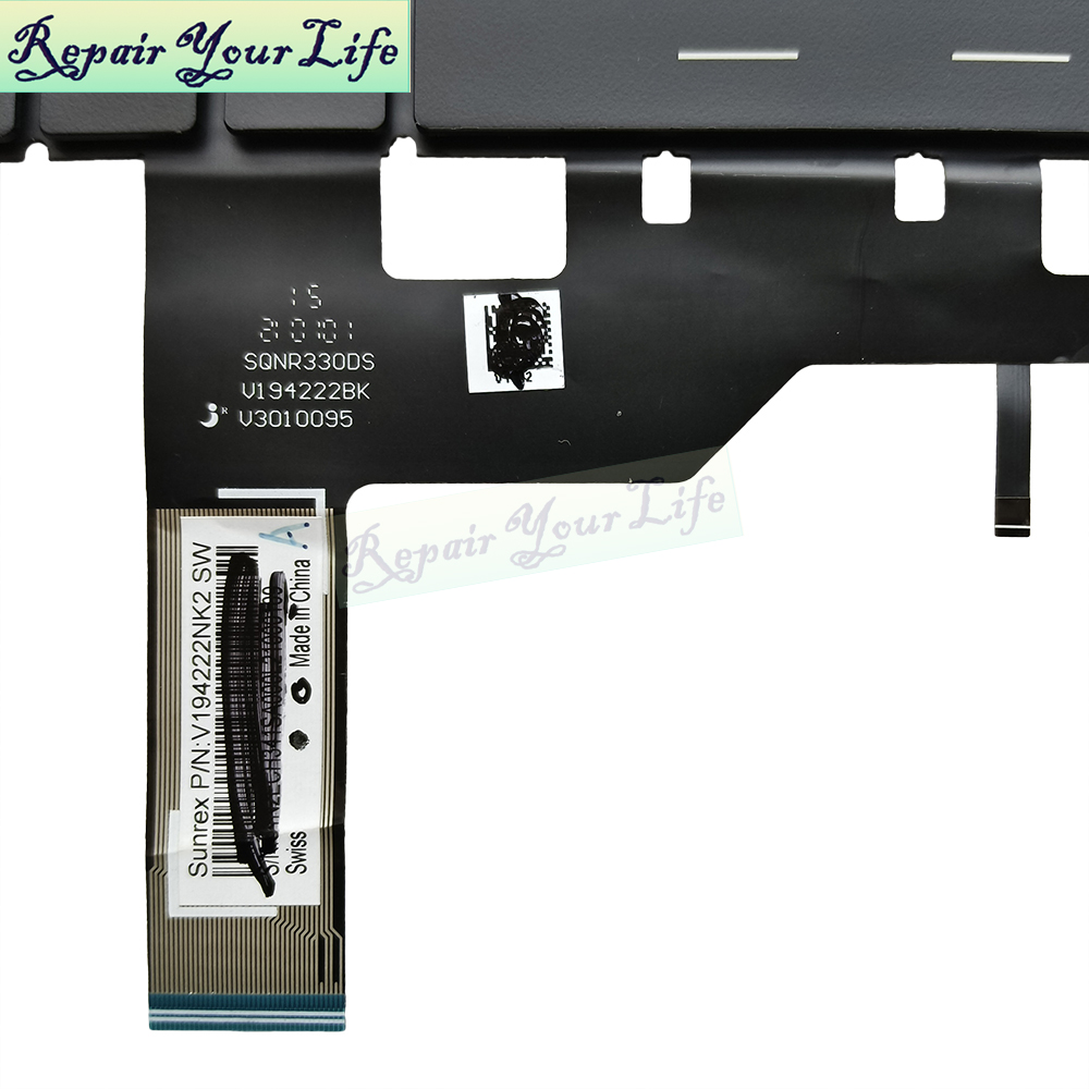 RU-US English Laptop Keyboard for MSI GE66 Raider with RGB Backlight