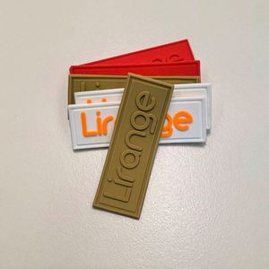 Custom Embroidery 3D Soft Rubber Embossed PVC Silicone Patch <b>Tag</b> logo Pvc Patch Iron on velcro Rubber Labels Patches for <b>Clothes</b> - Product Image 2