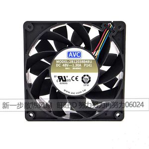 Ventilador de Refrigeración para Servidor con Rodamiento de Bolas Avc 12038 Dc48V 1.3A para CPU - Product Image 1